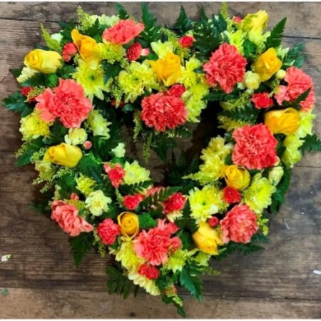 yellow-and-orange-heart-wreath